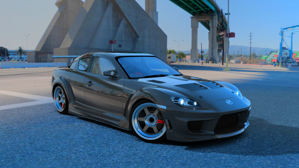 HK51 P1 Mazda RX8 SE3P, skin Gray