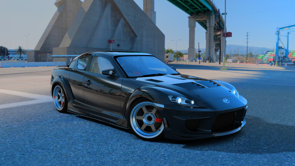 HK51 P1 Mazda RX8 SE3P, skin Vampire Black
