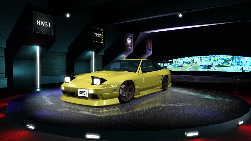 HK51 P1 Nissan Silvia S13, skin lemon