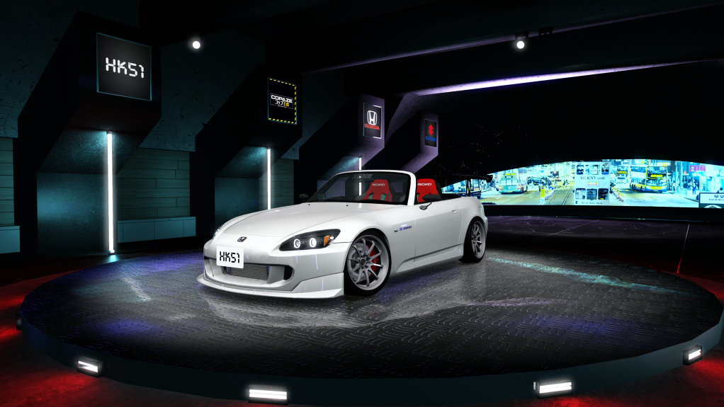 HK51 P1 Honda S2000 Amuse, skin 07_grand_prix_white