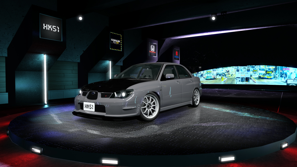 HK51 P1 Subaru Impreza WRX STi S204, skin 02_Silver