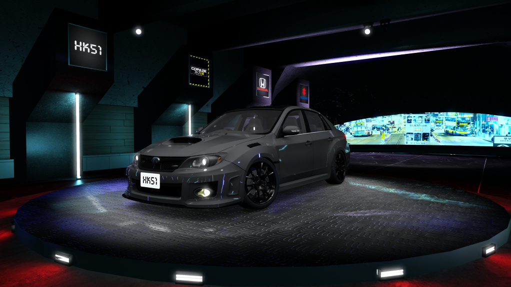 HK51 P1 Subaru Impreza WRX STi S206 Preview Image