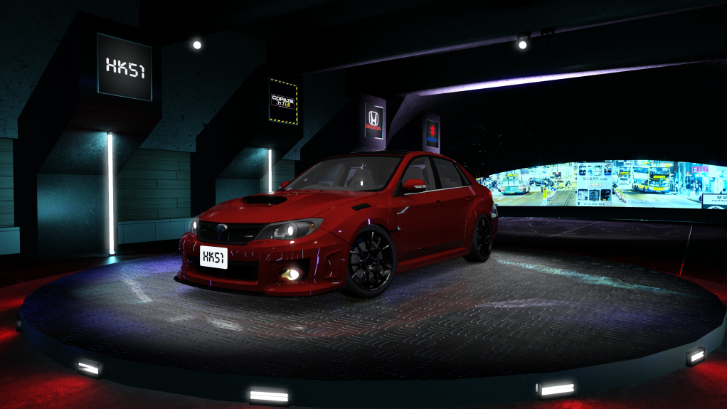HK51 P1 Subaru Impreza WRX STi S206, skin 04_Lightning_Red