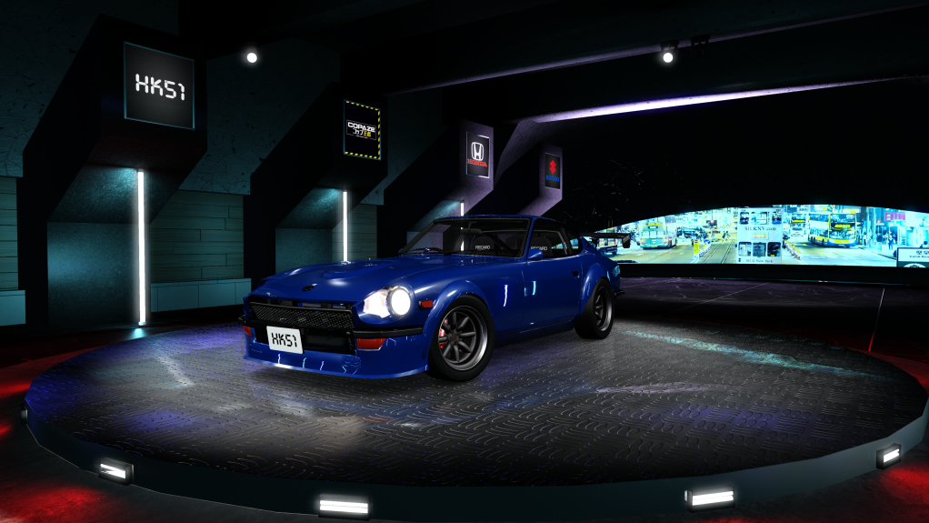 HK51 P1 Nissan Fairlady Z S30, skin Blue