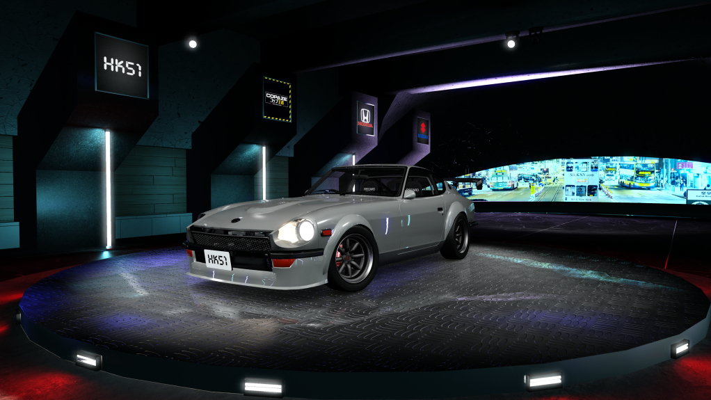 HK51 P1 Nissan Fairlady Z S30, skin Silver