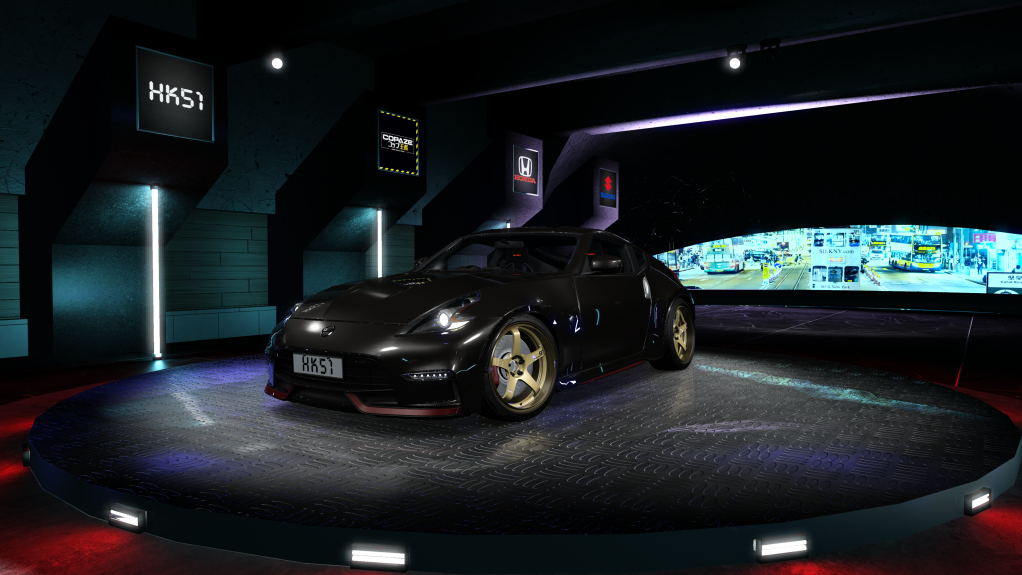 HK51 P1 Nissan Fairlady 370Z Z34, skin 01_magnetic_black_met