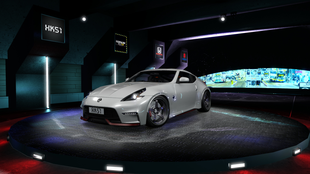 HK51 P1 Nissan Fairlady 370Z Z34, skin 03_brillant_silver_met