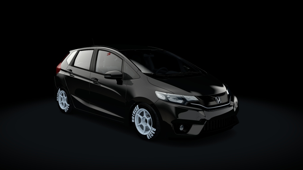 Honda Fit GK Tuned, skin Crystal_Black_Pearl