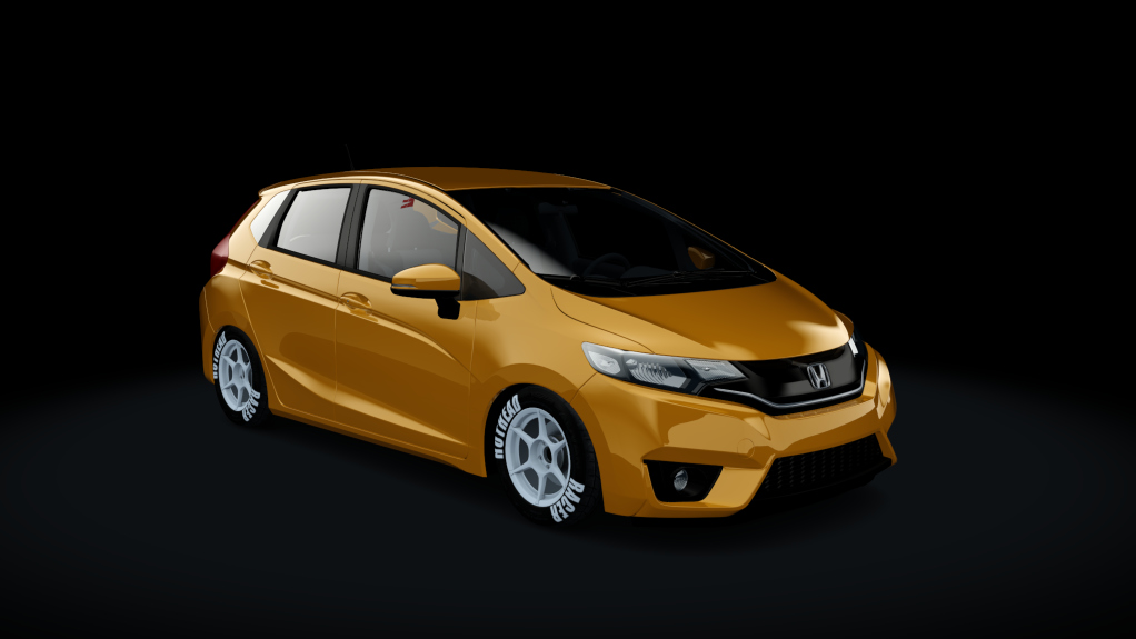 Honda Fit GK Tuned, skin Storm_Silver_metallic