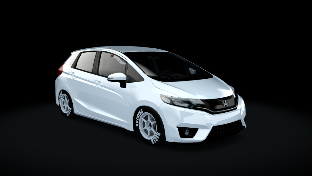 Honda Fit GK Tuned, skin Tidewater Blur Metallic