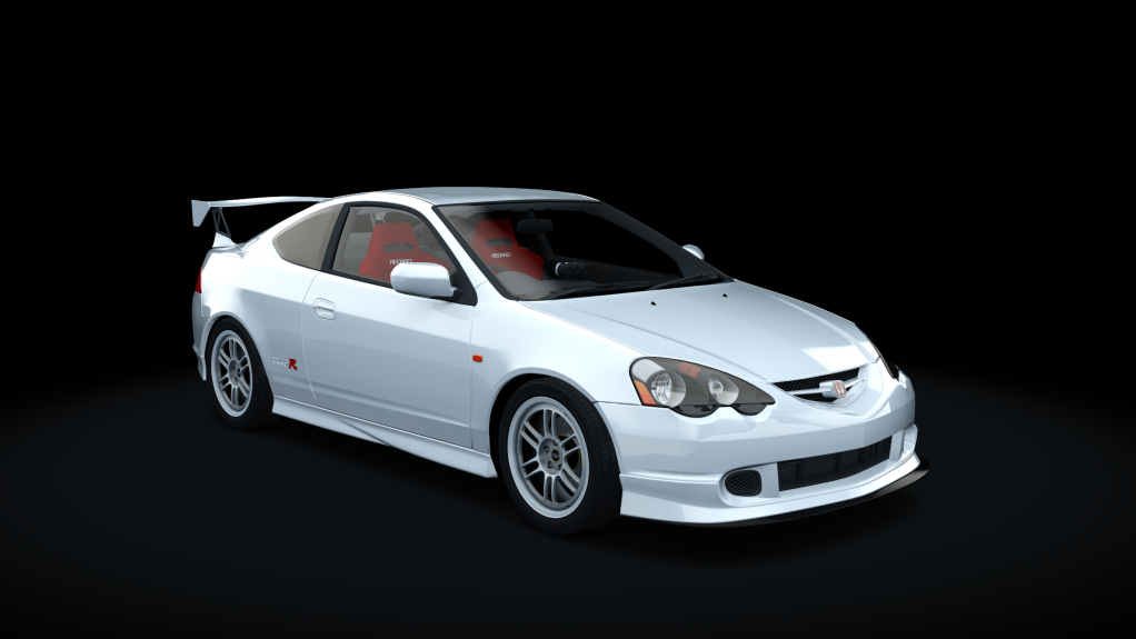 Honda Integra DC5 Track, skin Championship_White_Red_Int