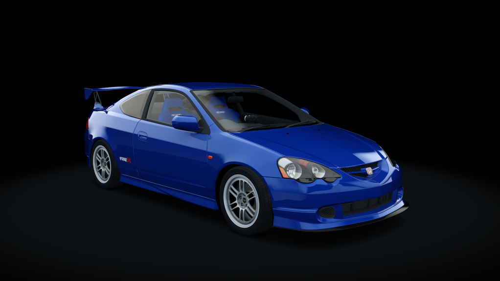 Honda Integra DC5 Track, skin Eternal_Blue_Pearl_Blue_Int