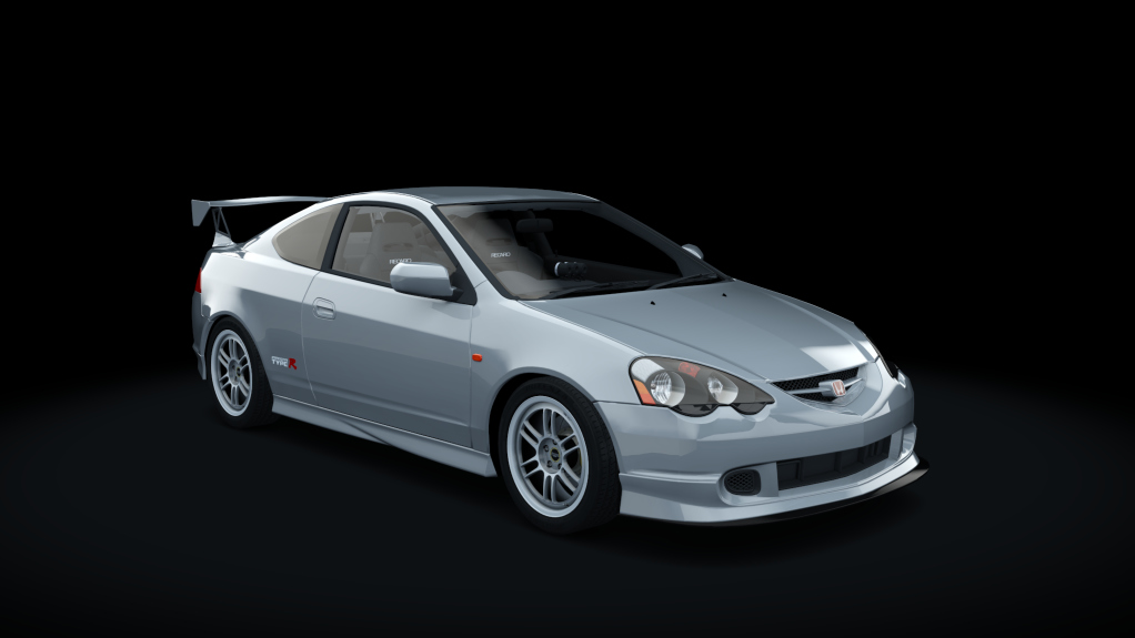 Honda Integra DC5 Track, skin Satin_Silver_Metallic