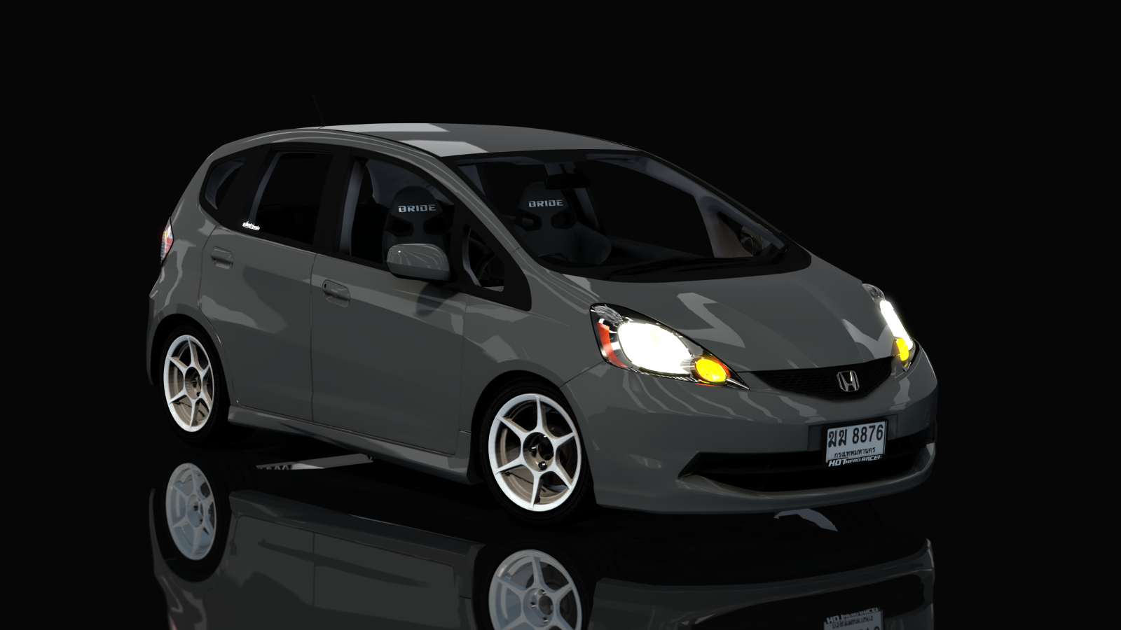 HOTHEAD21 Honda Jazz GE, skin Gray