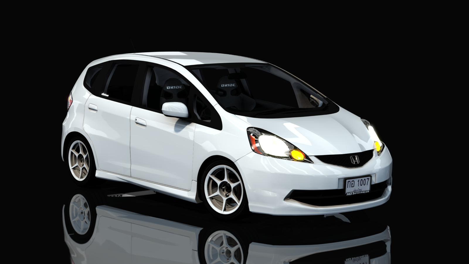 HOTHEAD21 Honda Jazz GE, skin White