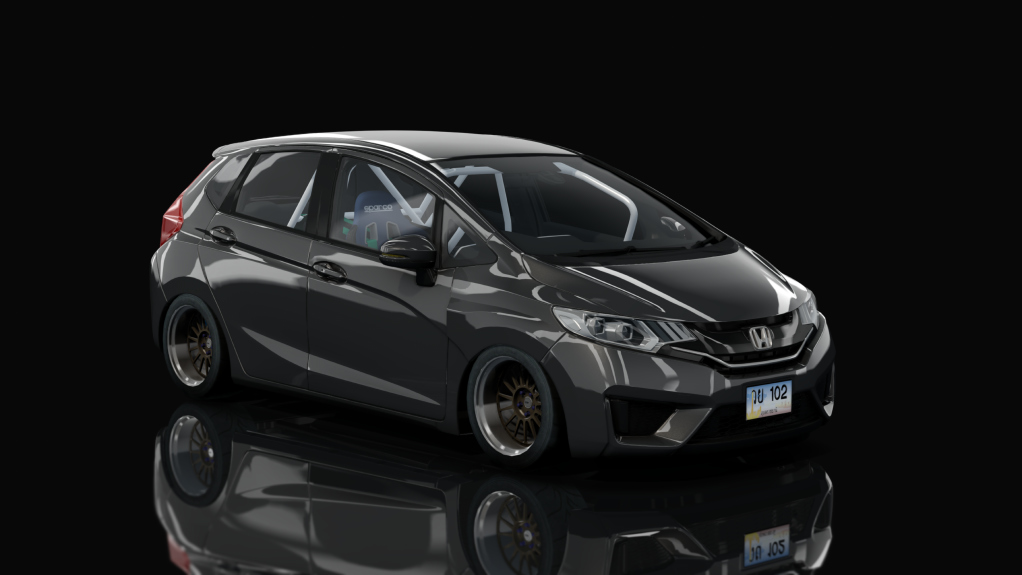 HOTHEAD21 Honda Jazz GK, skin Gray