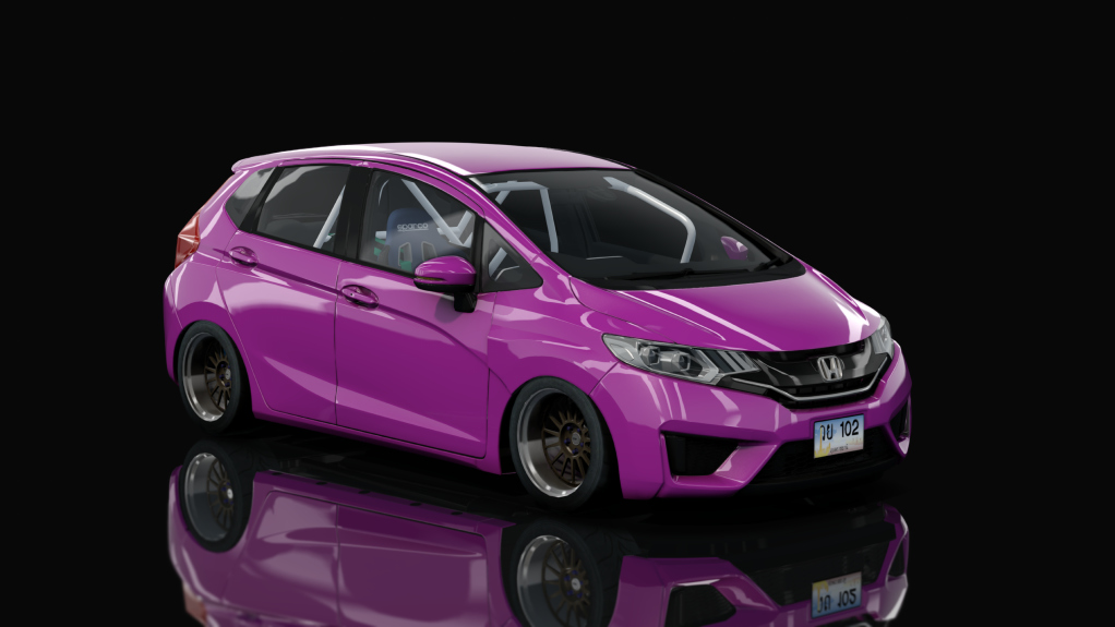 HOTHEAD21 Honda Jazz GK, skin Pink