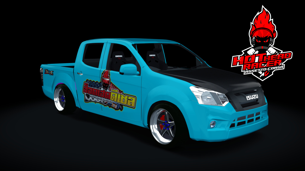 HOTHEAD ISUZU ALL NEW DMAX, skin blue