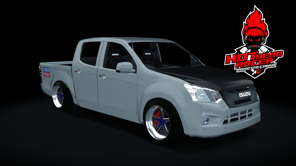 HOTHEAD ISUZU ALL NEW DMAX, skin gray