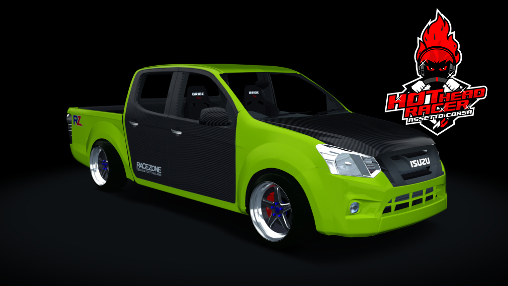 HOTHEAD ISUZU ALL NEW DMAX, skin green
