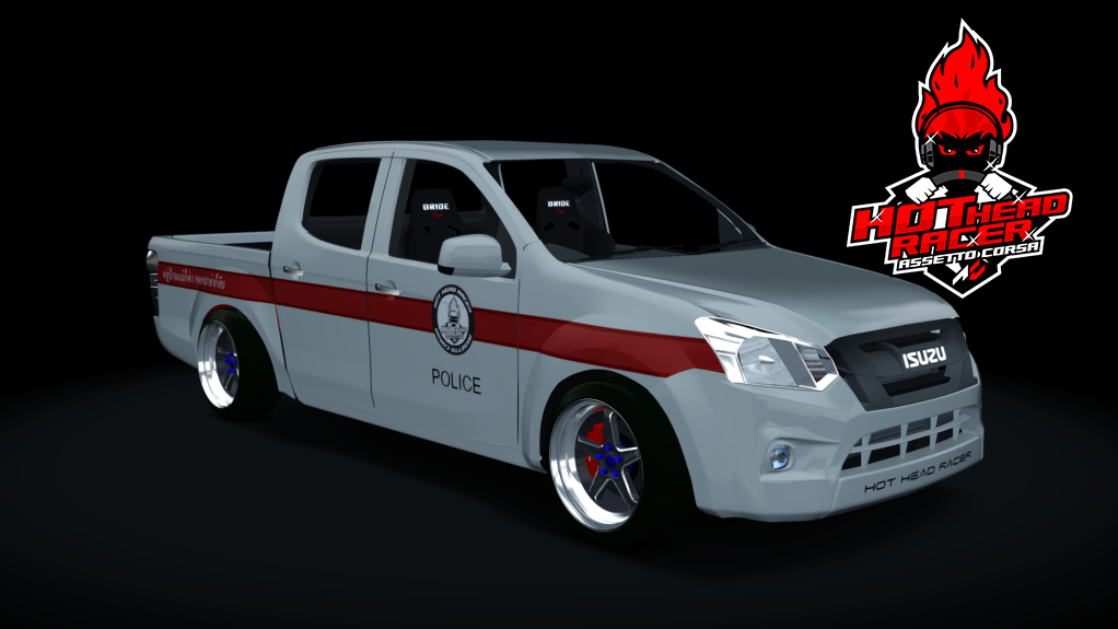 HOTHEAD ISUZU ALL NEW DMAX, skin police