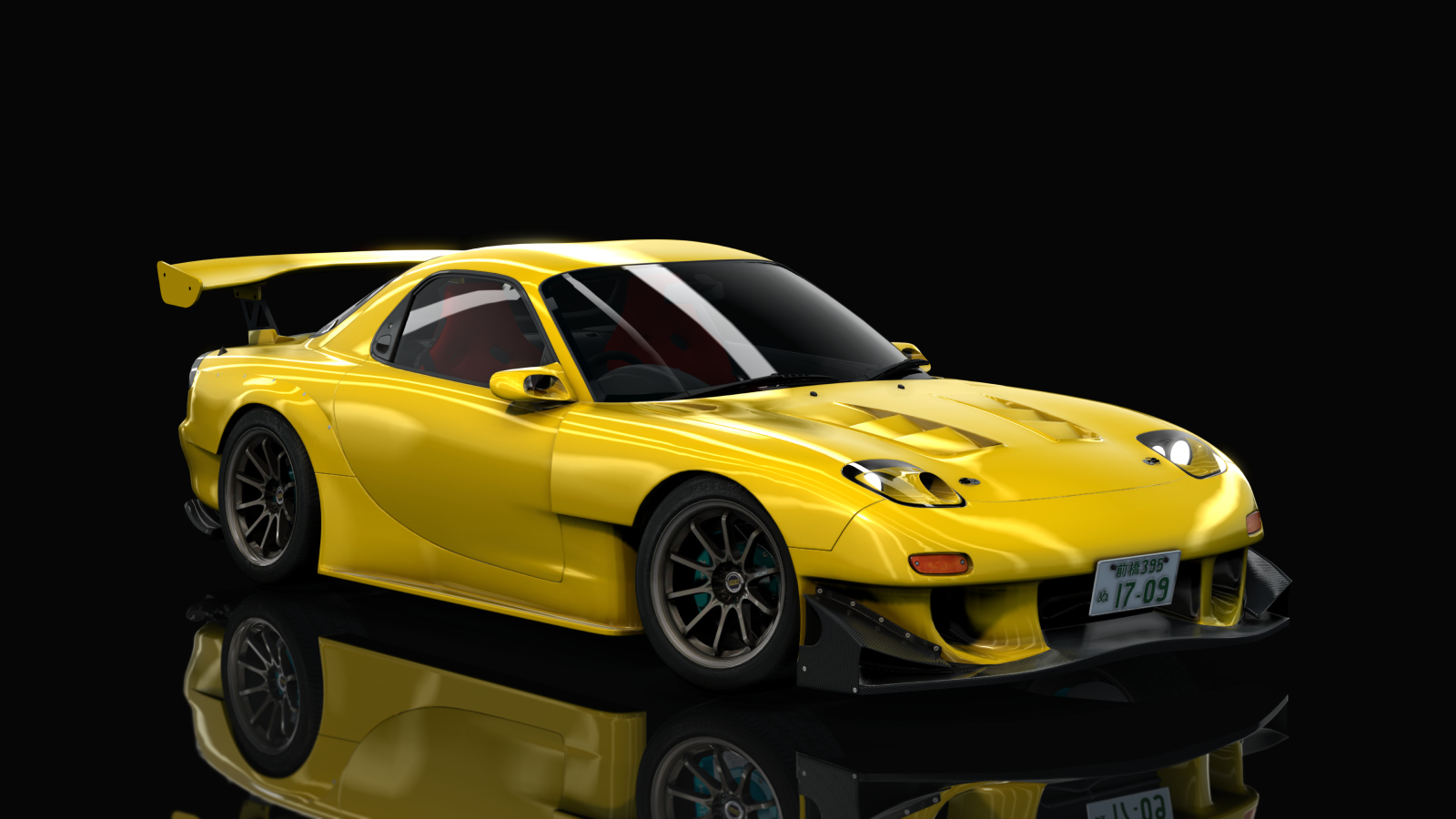 HOTHEAD21 Mazda RX-7 Re amemiya, skin 07_yellow_monster