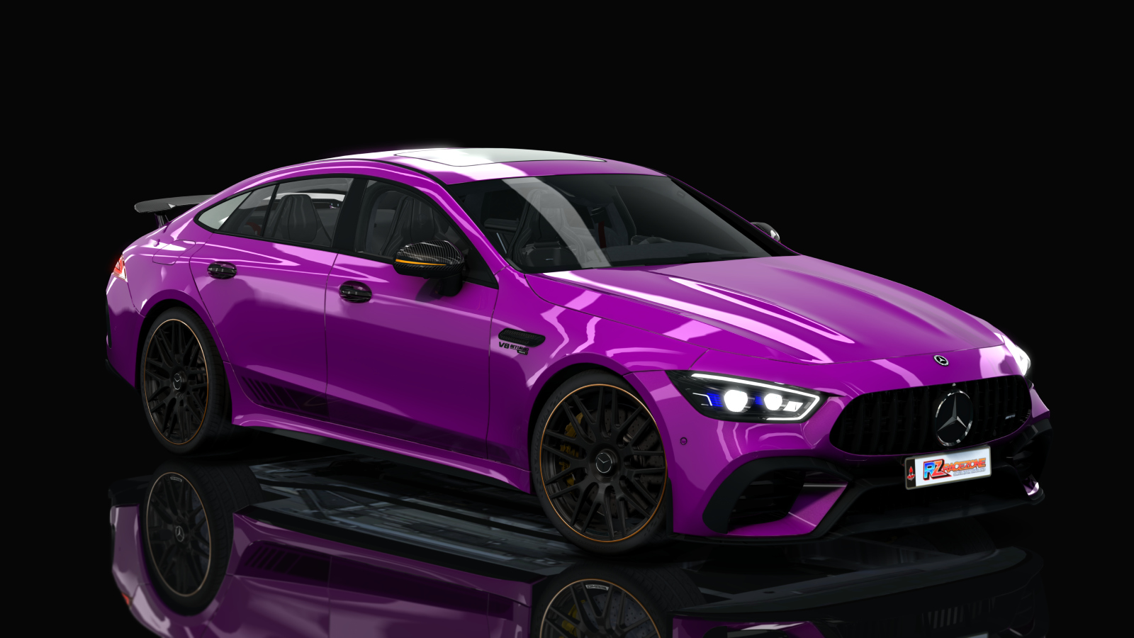 HOTHEAD21 Mercedes-AMG GT63s 2020, skin MediumPurple