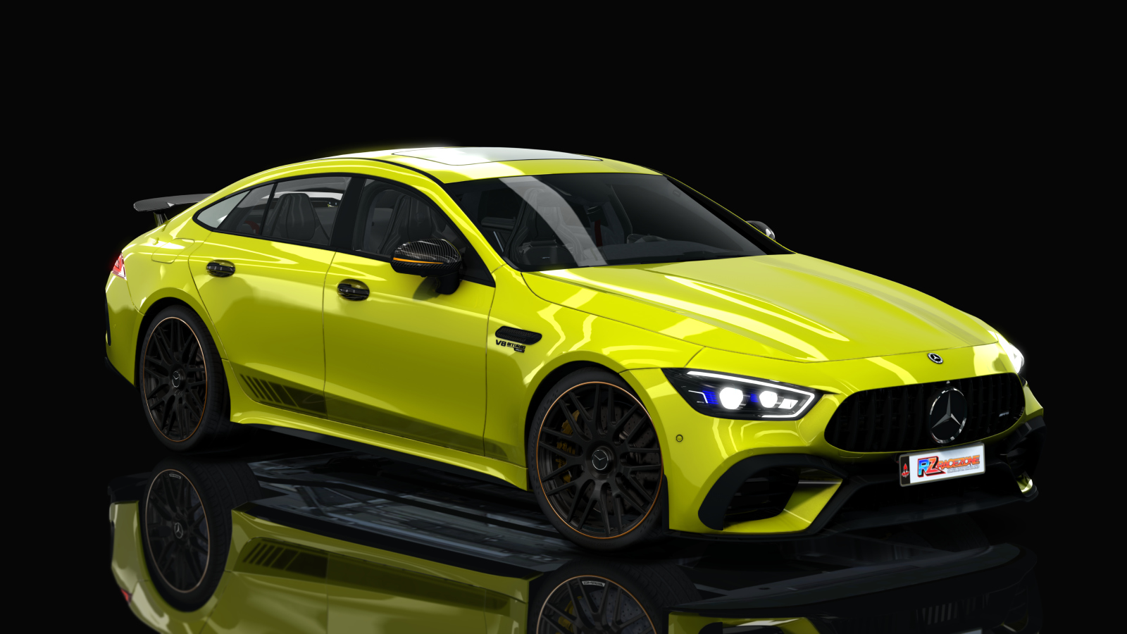 HOTHEAD21 Mercedes-AMG GT63s 2020, skin racingyellow
