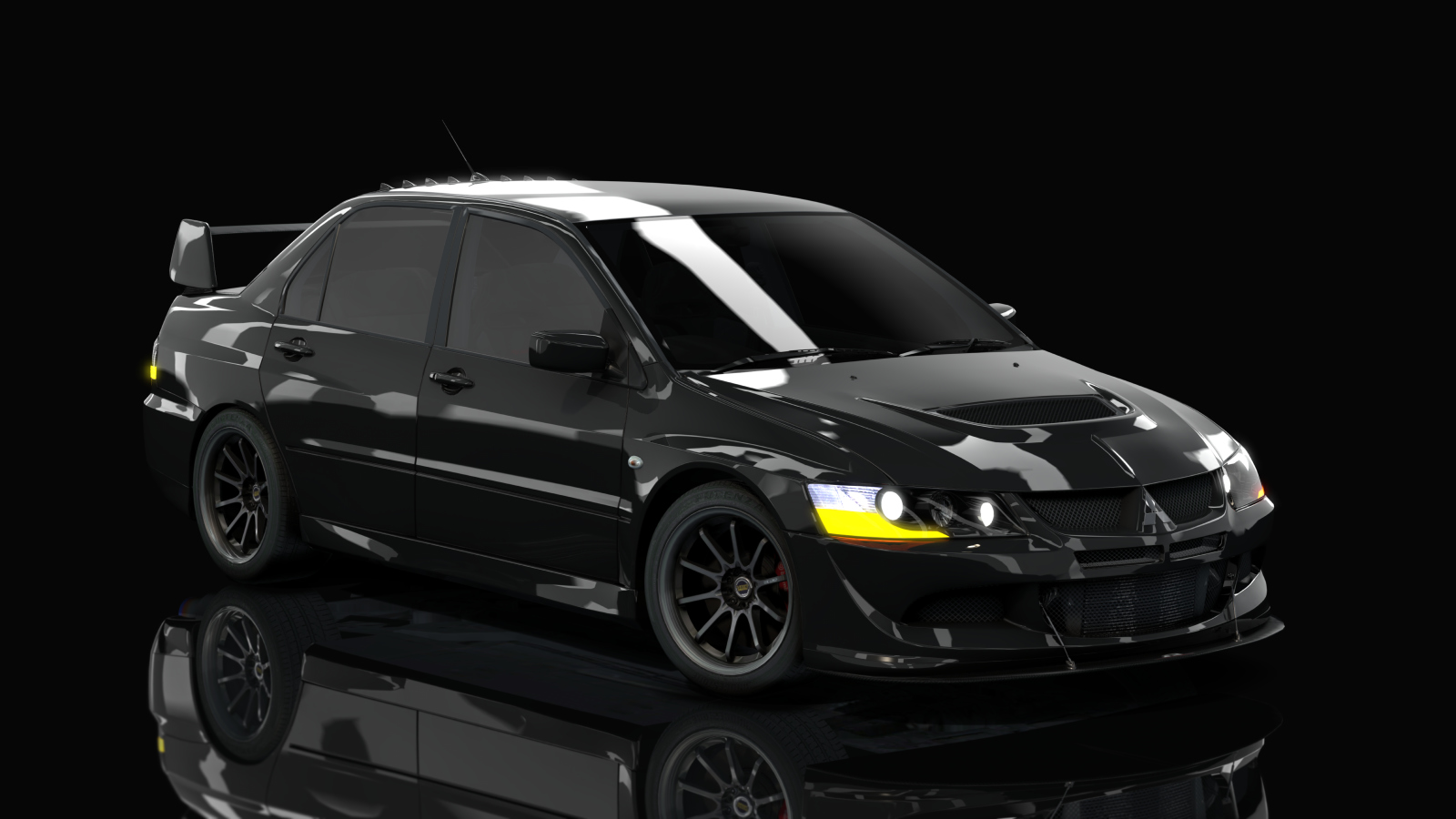 HOTHEAD21 Mitsubishi Lancer Evolution VIII, skin 01_pyrenees_black_pearl