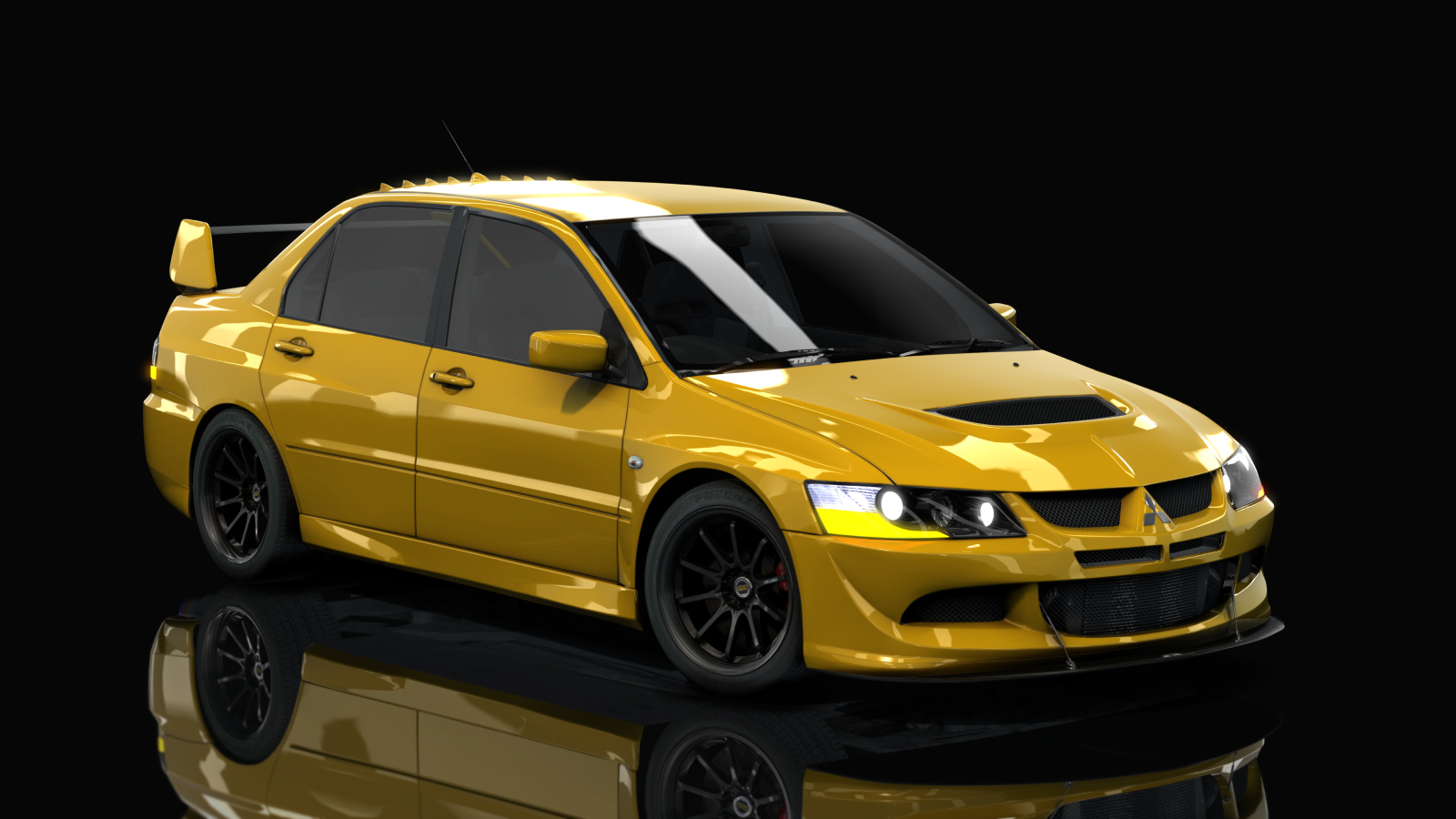 HOTHEAD21 Mitsubishi Lancer Evolution VIII, skin 05_dandelion_yellow