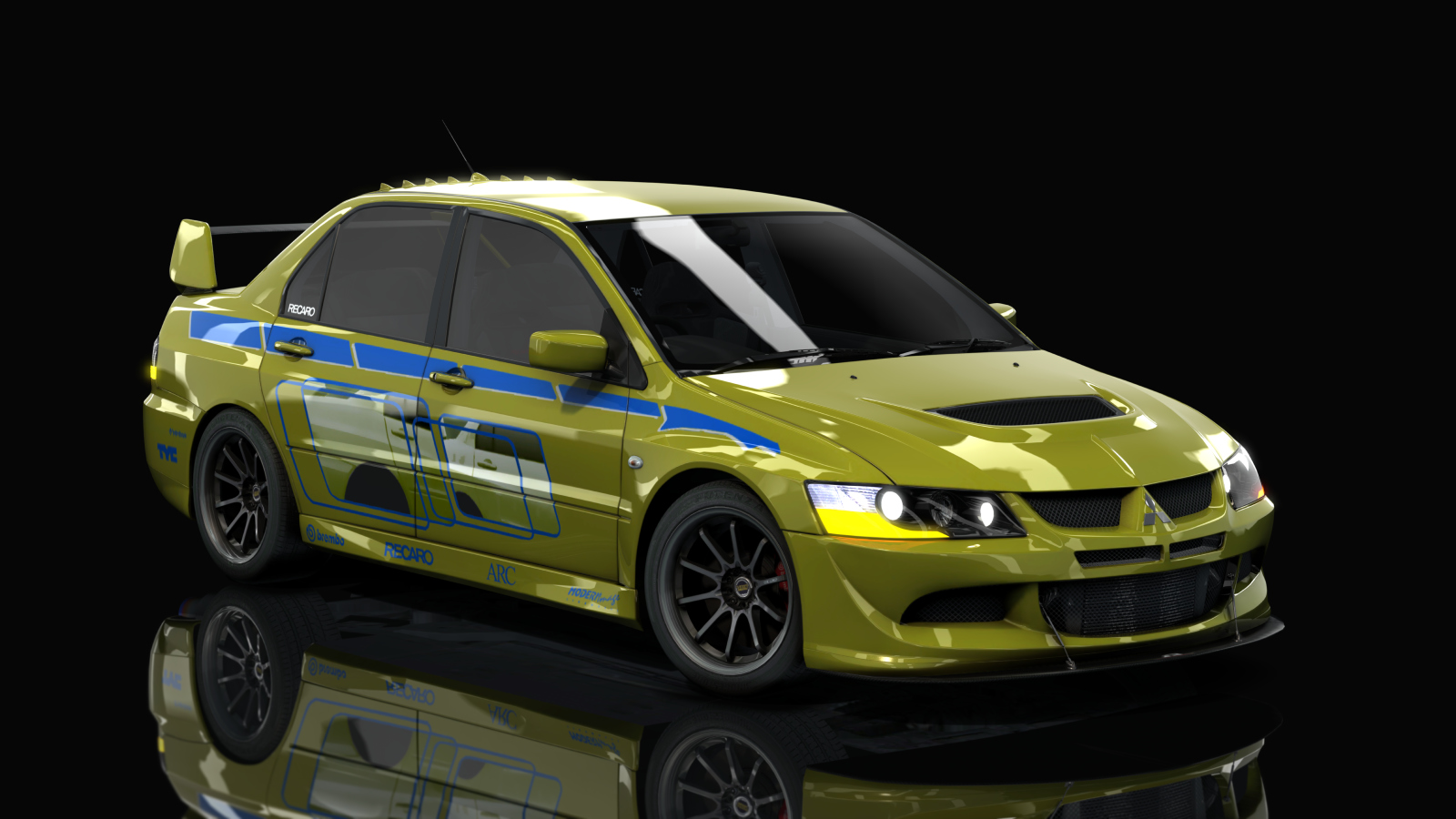 HOTHEAD21 Mitsubishi Lancer Evolution VIII, skin 10_brian_oconnor