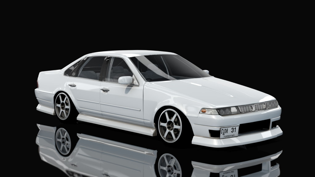 HOTHEAD21 Nissan Cefiro A31 Wonder, skin White