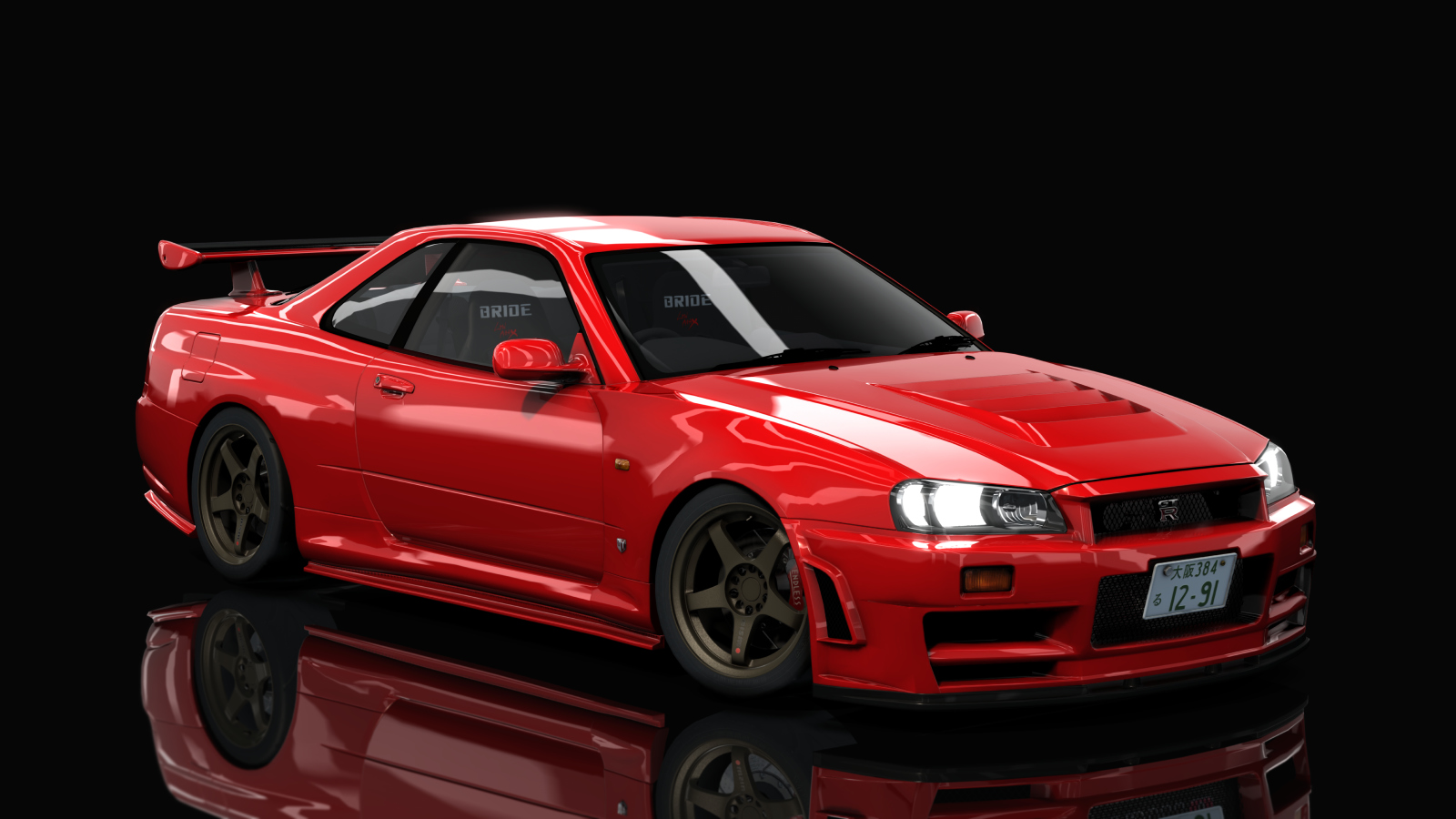 HOTHEAD21 Nissan Skyline GTR R34 V-Spec, skin 01_active_red
