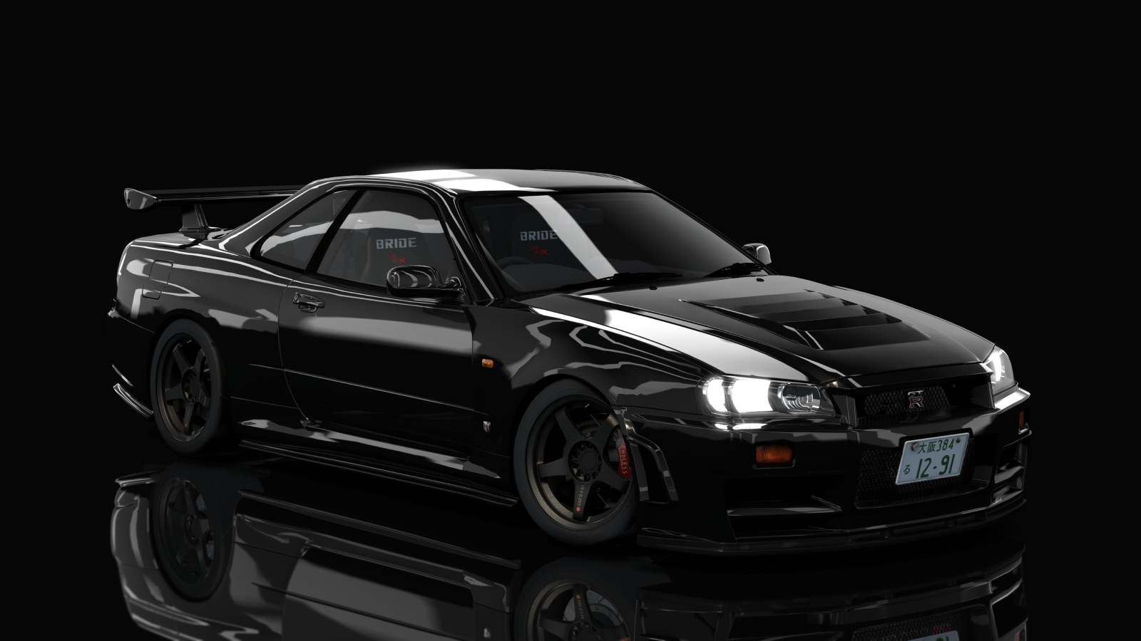 HOTHEAD21 Nissan Skyline GTR R34 V-Spec, skin 03_black_pearl