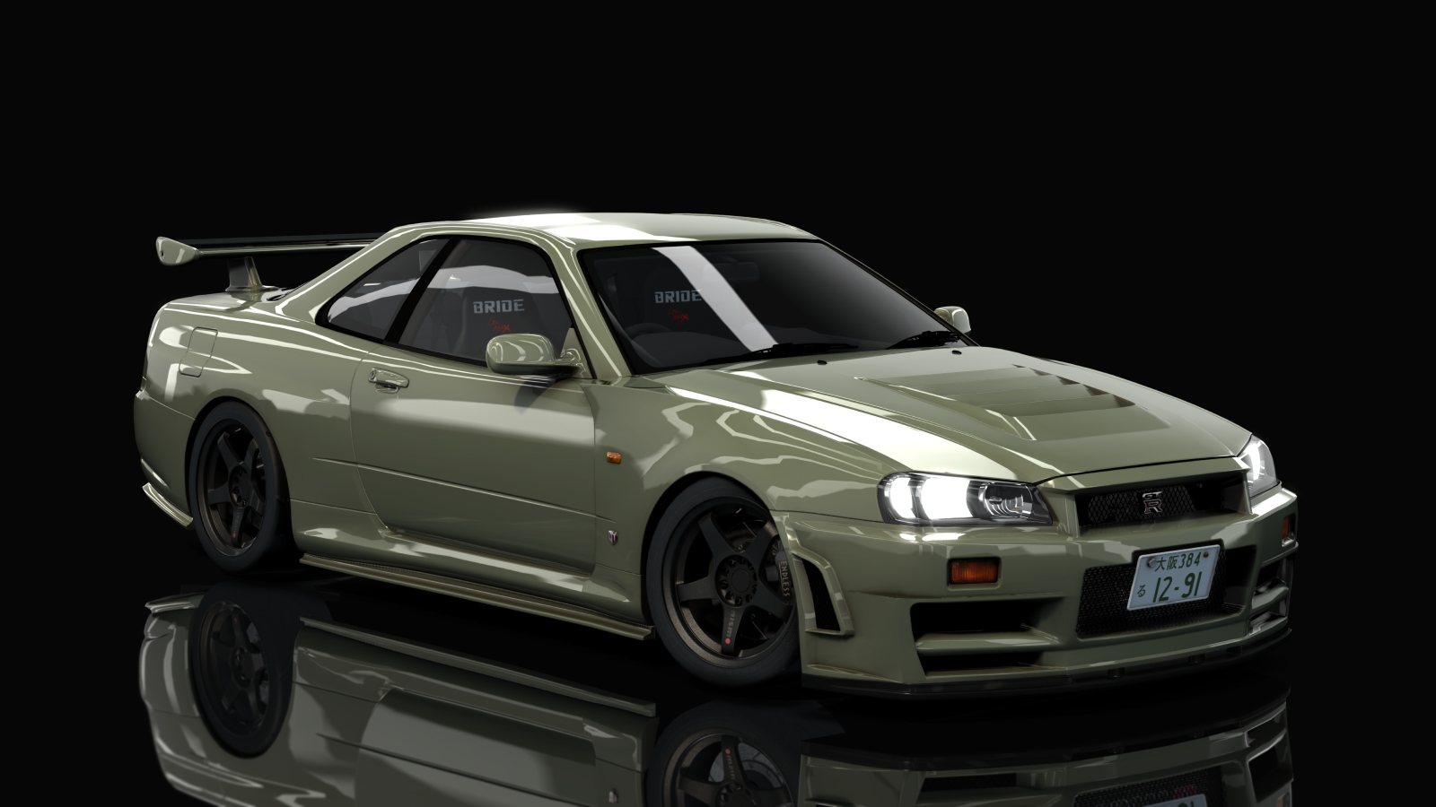 HOTHEAD21 Nissan Skyline GTR R34 V-Spec, skin 08_millennium_jade