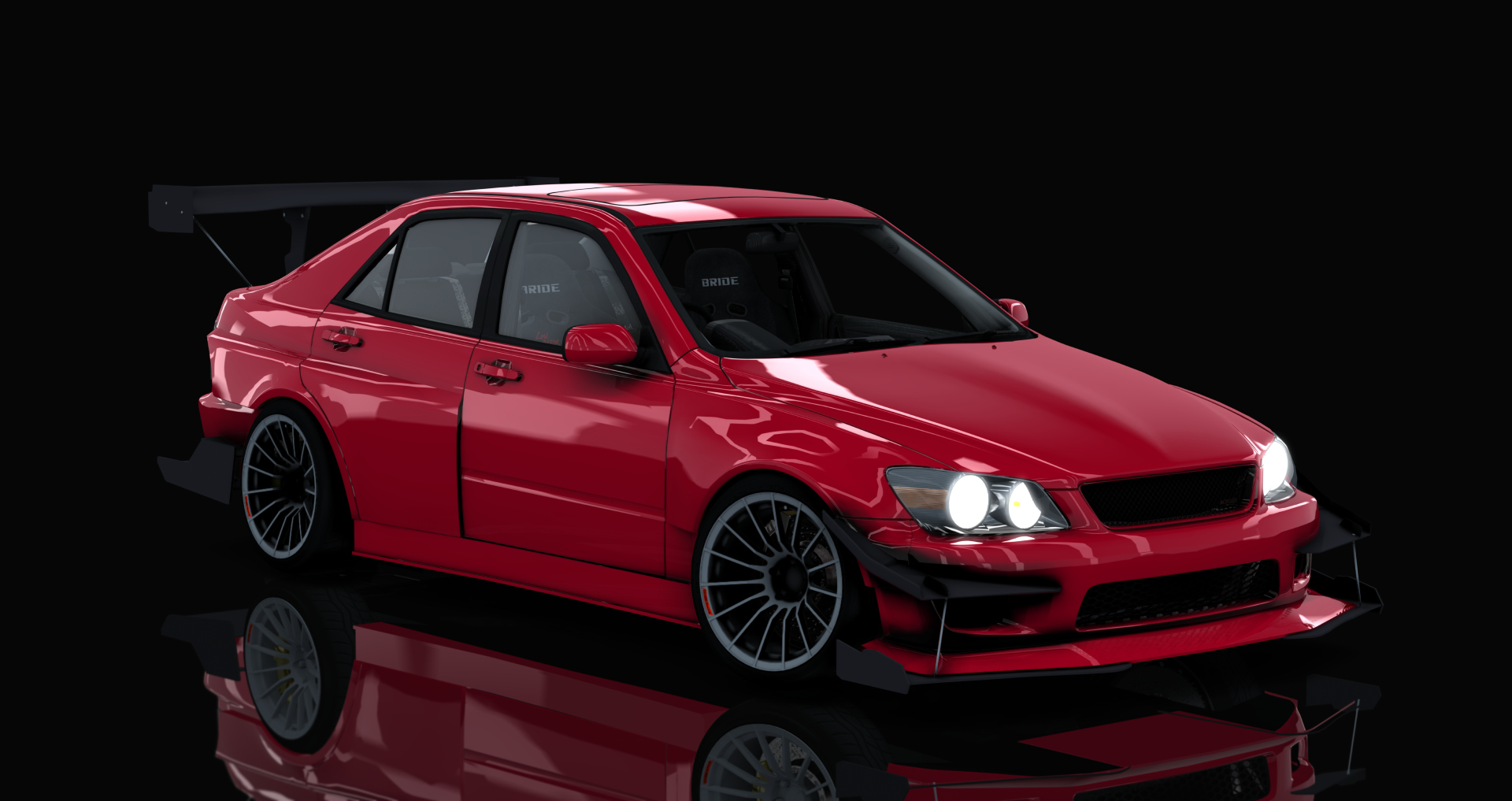 HOTHEAD21 Toyota Altezza Riyoz Racing by INFLEX, skin envy_scarlet