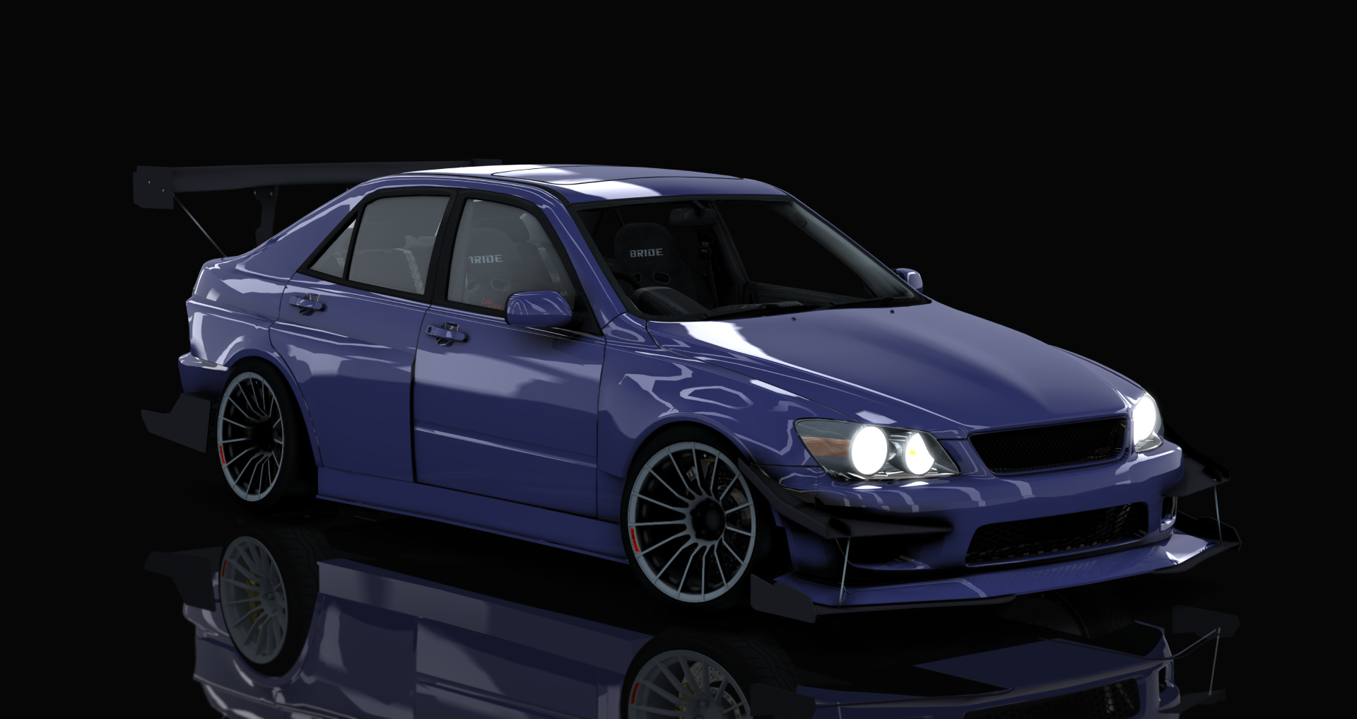 HOTHEAD21 Toyota Altezza Riyoz Racing by INFLEX, skin maziora_asura_ii