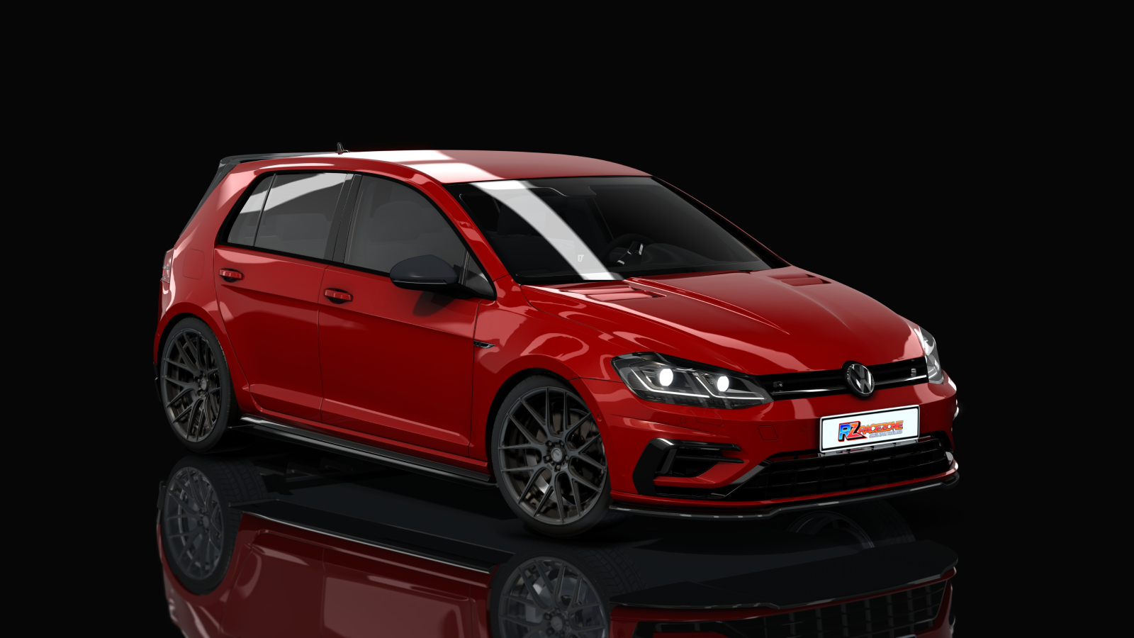 HOTHEAD21 Volkswagen Golf R, skin 02_Performance_red