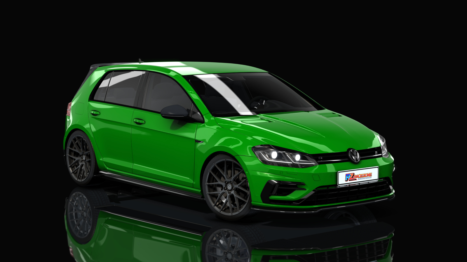 HOTHEAD21 Volkswagen Golf R, skin 03_Ultimate_green