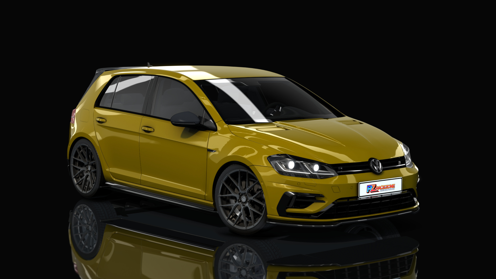 HOTHEAD21 Volkswagen Golf R, skin 05_Super_yellow