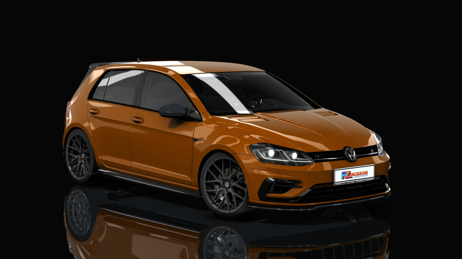 HOTHEAD21 Volkswagen Golf R, skin 06_Burn_orange