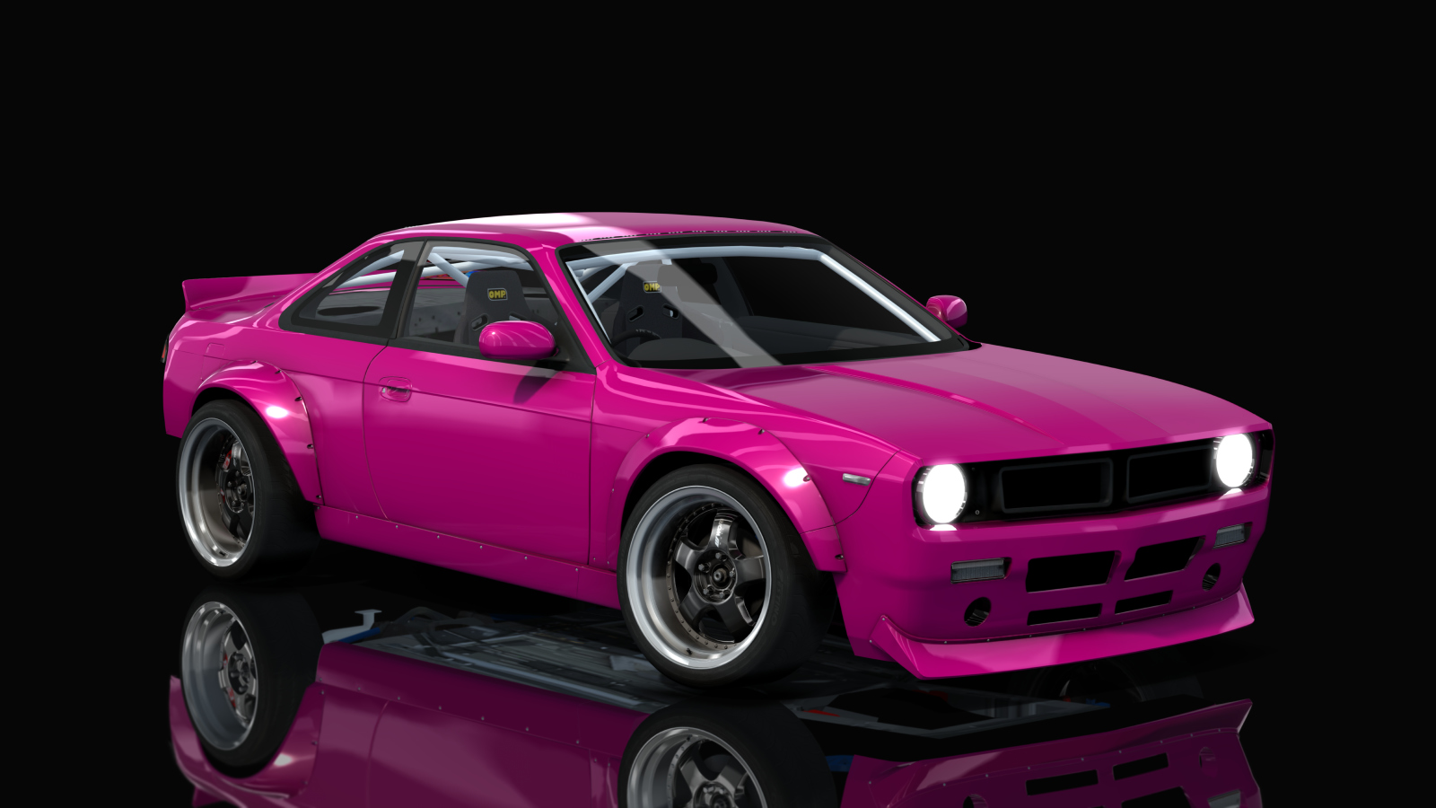 HOTHEADDRIFT2.0 Nissan S14 Boss, skin envy_fuchsia_magenta