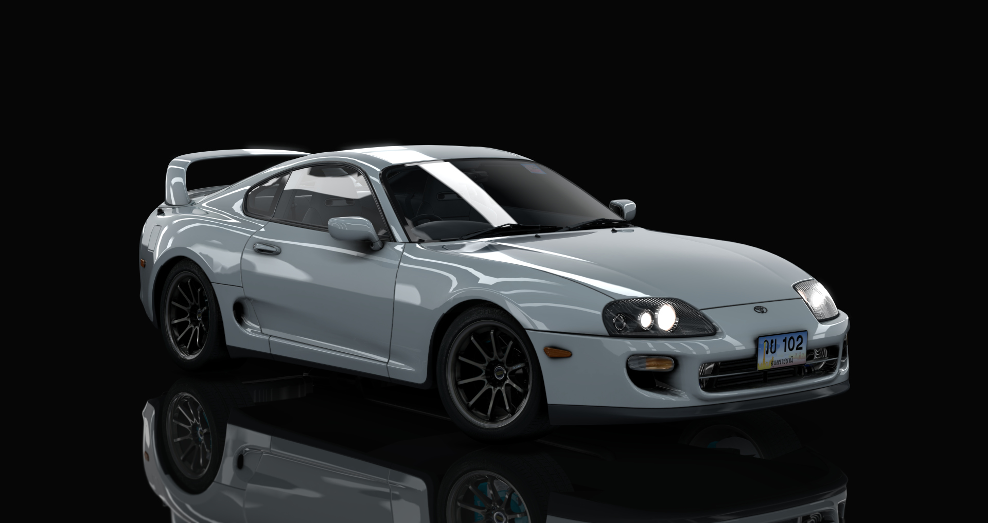 HOTHEAD21 Toyota Supra MKIV 77 by INFLEX, skin 03_silver_met