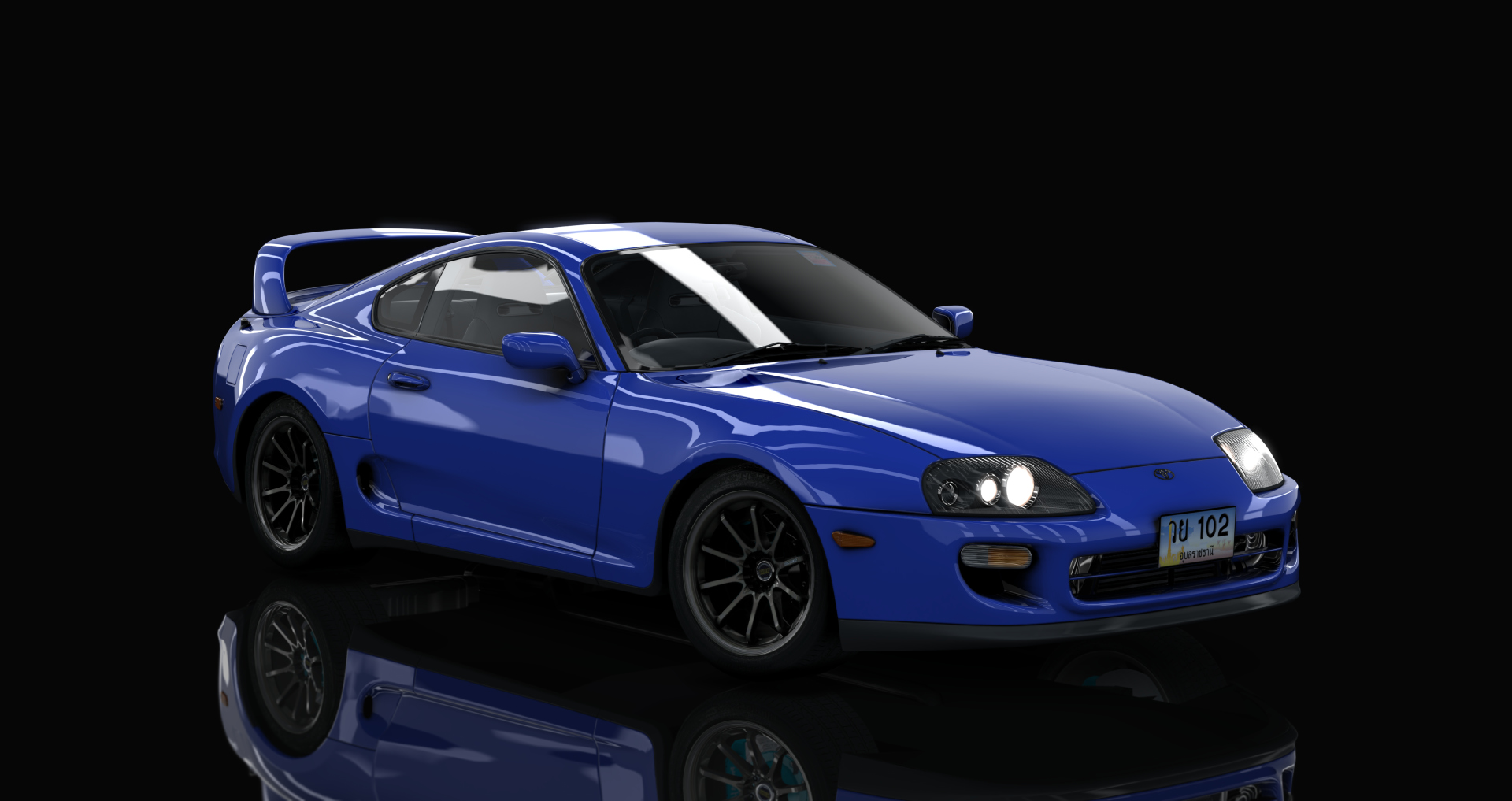 HOTHEAD21 Toyota Supra MKIV 77 by INFLEX, skin 05_blue_pearl_met