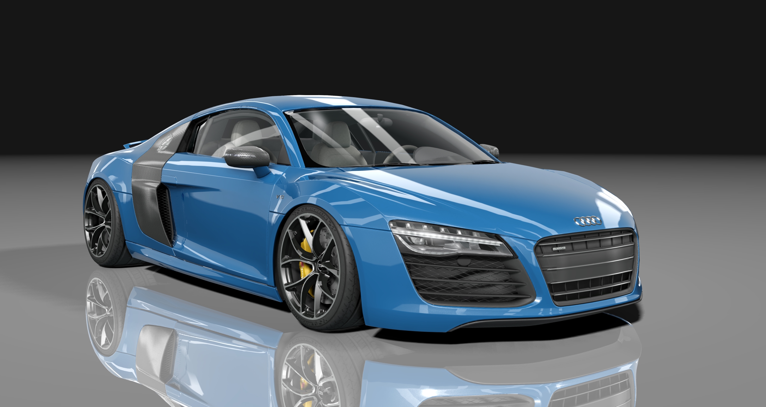 Audi R8 SheepeyBuilt, skin sepang_blue_pearl_t