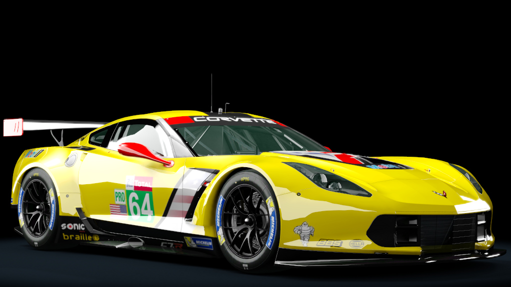 Chevrolet Corvette C7R, skin LeMans_2019_Corvette_64