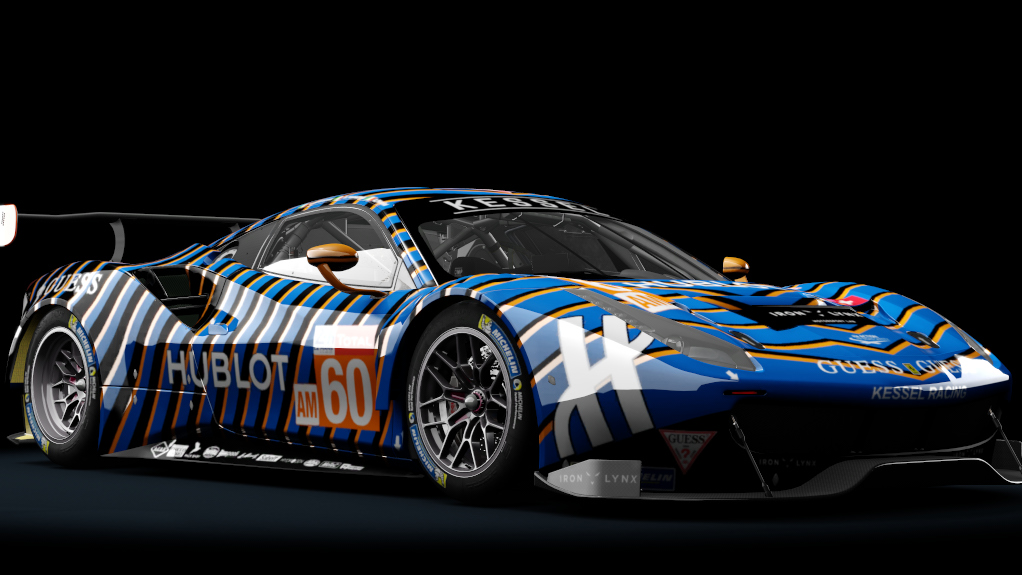 Ferrari 488 GT3, skin 2019_Kessel_Racing_60_Iron_Lynx