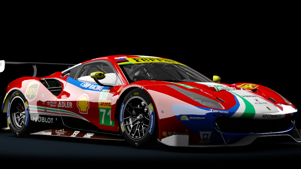 Ferrari 488 GT3, skin WEC_2018_AFCorse_71