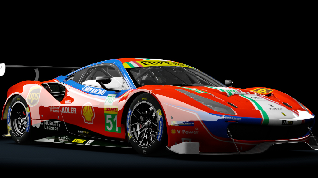 Ferrari 488 GT3, skin WEC_2019_AFCorse_51