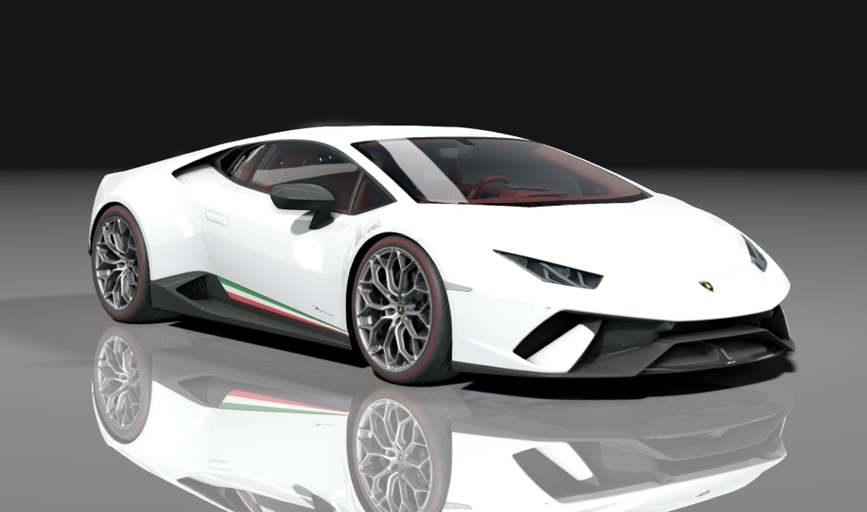 Lamborghini Huracan UGR1800, skin bianco_icarus